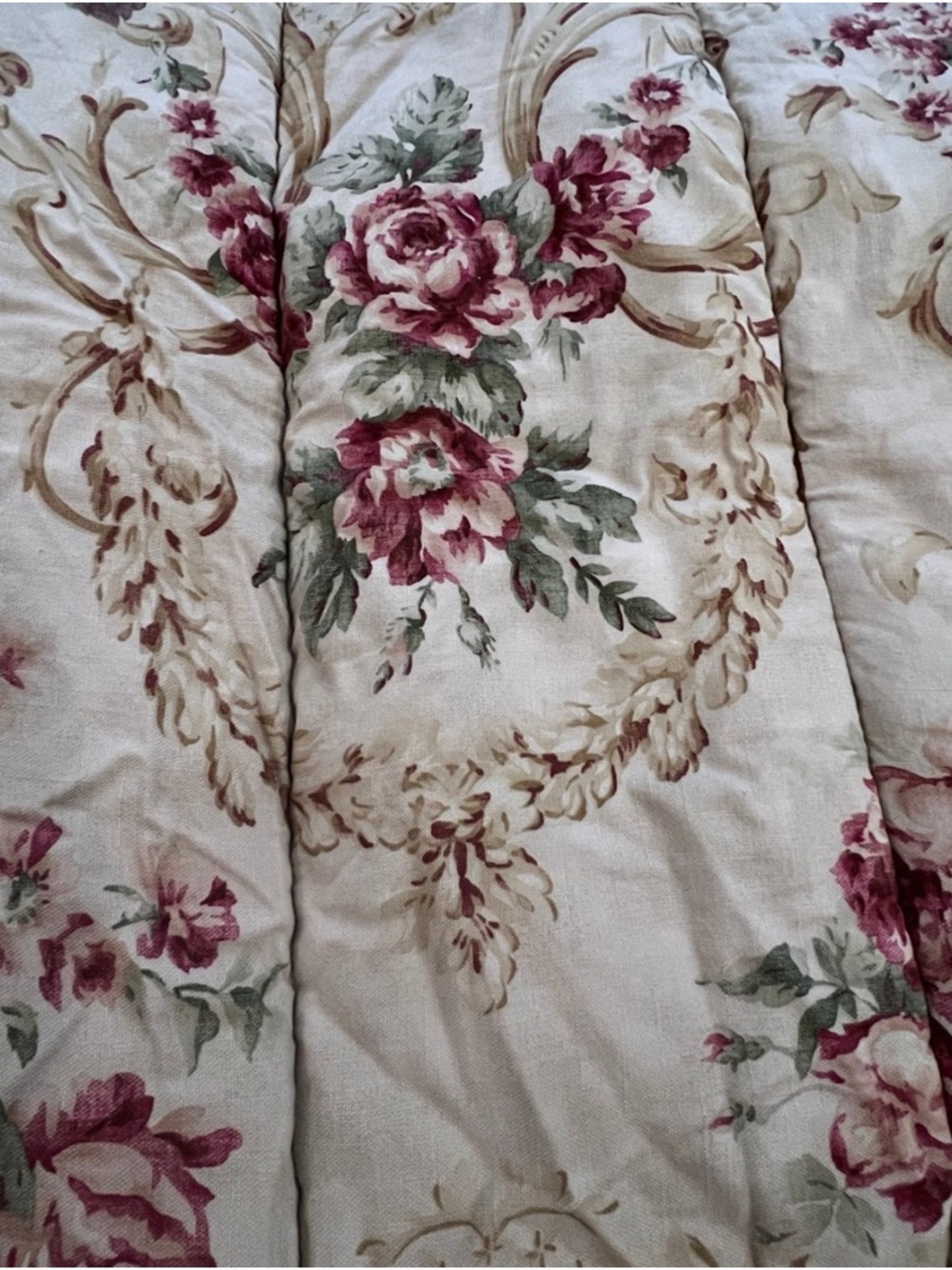 Ralph Lauren Grosvenor Square Full/Queen Comforter Floral Rose
